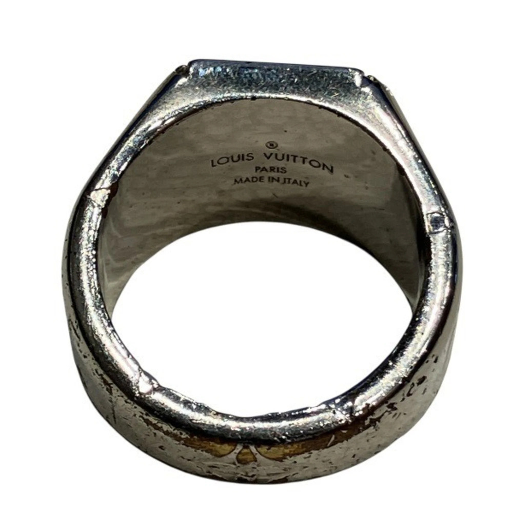 LOUIS VUITTON Gold Monogram Ring - Picture 3 of 9